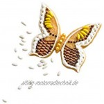 Kaiser Plätzchen Ausstecher Schmetterling Bella Ostern Edelstahl Ausstechform für Kekse 9 x 6 x 2,5 cm