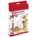 Westmark Ausstechformen-Set Unterschiedliche Größen Rostfreier Edelstahl Käsefüße 3-tlg. Silber 31972260