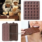 5pcs Schokoladenform Silikonbackform für Schokolade Pralinenform Silikon-Schokoladenform für DIY Schokolade Praline Süßigkeiten Silikon Schokolade Formen
