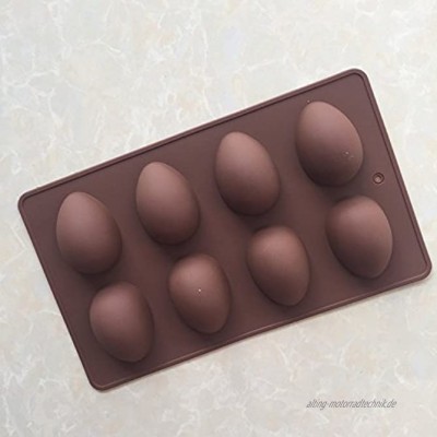 LC Eight Eggs E101 Silikonform für Seife Eis Gitter Kuchen Süßigkeiten handgefertigt Schokoladenform