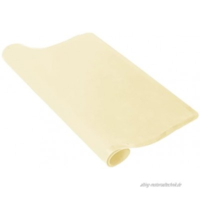 Zenker Silikonbackfolie CANDY Dauerbackfolie zum Kochen und Backen umweltfreundliche Backmatte Farbe: Gelb Menge: 1 Stück