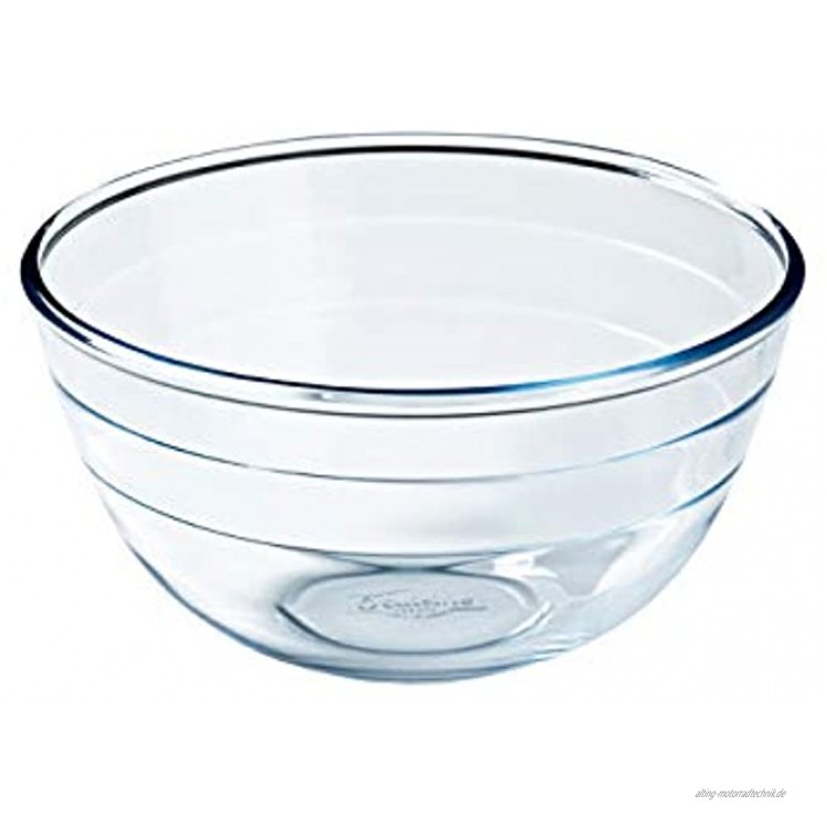 Arcuisine Borosilicate Glass Mixing bowl 9.5-Inch 101 oz. by International Cookware