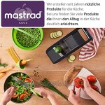 Mastrad Teigroller – hochwertiges Nudelholz 41cm – mit Anti-haft Funktion – aus BPA-freiem Silikon für Pasta Torten Kekse und Pizza