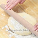 Teig Roller Holz Nudelholz Kuchen Gebäck zum Backen Professionelle französische Nudelhölzer zum Backen Pizza Essential Küchenutensilien Werkzeuge MEHRWEG VERPAKUNG29cm