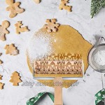 Weihnachtsprägung Nudelholz Rentier Schneeflocke Weihnachtsbaum Muster Weihnachten geprägt Cookie Making Tools