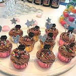 Bncxdc muffin förmchen Cupcake Wrapper Hochzeit 50 Stück Metallic-Papier Cupcake-Hüllen Muffin-Papier-Liner Cupcake-Hüllen für die Dekoration von Hochzeitsgeburtstagen Roségold