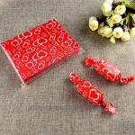 500 Stück Bonbonpapier SüßIgkeit Wachspapier Candy Wrappers for Caramels Bonbonpapier Transparent Wachspapier Pergamentpapier Backpapier für Partys Hochzeiten Feiern GeschenktüTen und SüßIgkeiten