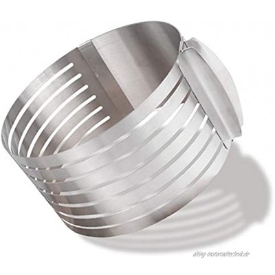 Edelstahl-Kuchenring-Schneider Mit Verstellbarem Mousse Ring Ring Layer Kuchen Slicer Zum Leichten Schneiden Von Tortenböden