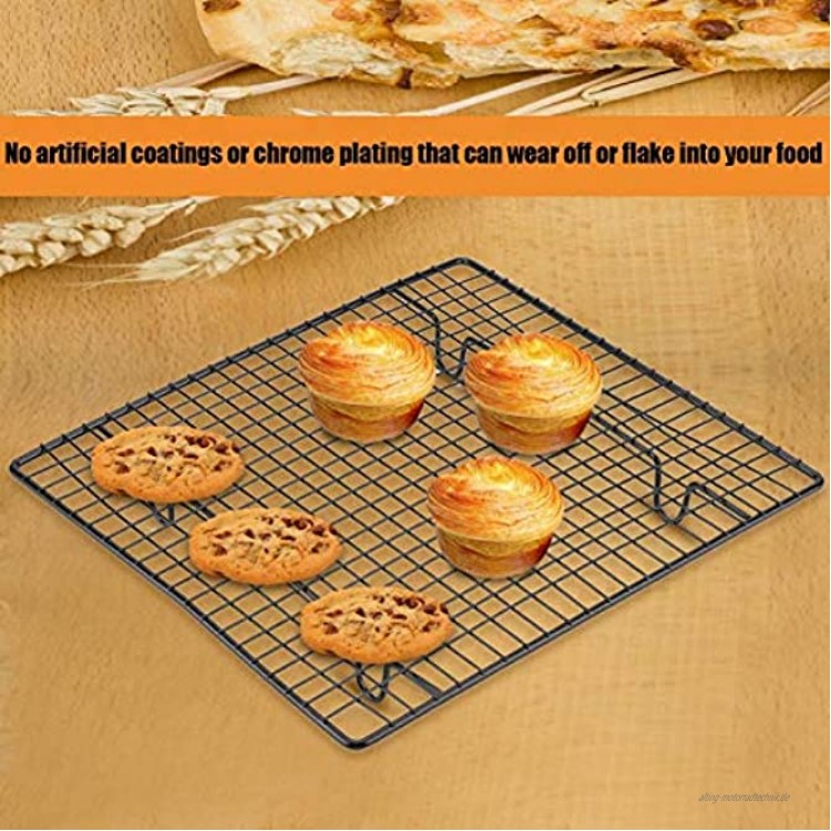 Tragbares Grilltablett zum Kochen für Brot Kühl- und Backgitter sicheres Grilltablett zum Kochen Küche für Zuhause