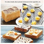 WSZMD 1 Stücke Cookie-Kühlregal Für Kühle Kuchen-Brot-Kekse Kekse Für Küche DIY Backen-Werkzeug Backblech-Rack