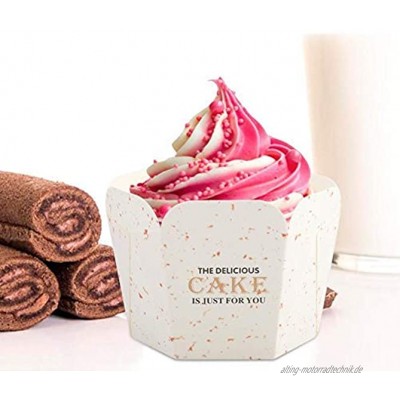 100 STÜCKE Mini Cupcake Liner Backförmchen Muffin Fällen Dessert Halter Geburtstag Cupcake Wrapper Cupcake Verpackung für Home Party Hochzeit3#