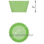 Bakerpan Silikon-Mini-Cupcake-Halter Mini-Cupcake-Förmchen Gebäck- und Dessertbecher 24 Stück mehrfarbig