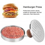 FOLOSAFENAR Hamburger Press Hamburger Patty Maker Antihaft für West Restaurants für Hamburger für Fast Food Restaurants