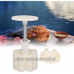 Mooncake-Form ABS+Edelstahl DIY-Backwerkzeuge Schöne langlebige Exquisite zum Backen für Mittherbstfest-Kuchenform