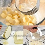 bibididi Dough Blender Mehlschneider Professional Manual Gebäckmischer Hochleistungs-Edelstahlklingen Home Baking Tool