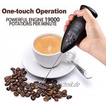 FEIHAIYANYddq Schneebesen Silikon Handheld-elektrischer Kaffee-Mixer-Whisk-Automatikmilch-Getränk-Schaumstoff-Creme-Whisk-Mixer Matcha Whisk