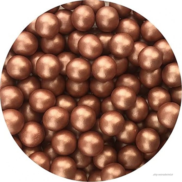 Chocoballs Metallic Kupfer groß 850g Größe ca. 9-10mm