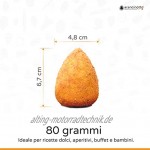 Bianco 'arancinotto Mini Slim A Form Designer Spitze-80 Gramm