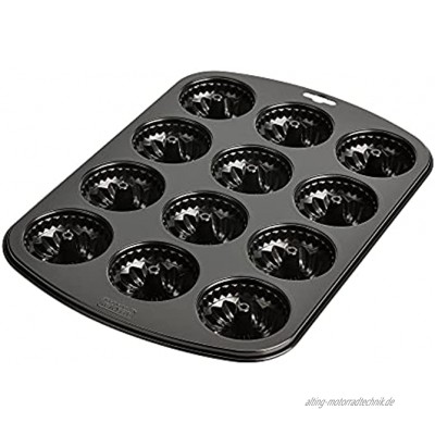 Kaiser Inspiration Gugelhupf Muffinform für 12 Muffins Muffin Backblech 38x27 cm antihaftbeschichtet Standardgröße Cupcake Formen kurze Backzeit