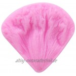 Kyoidy 3D Silikonform Rose Pfingstrose Blatt Blütenblatt Zuckerfertigkeit Werkzeuge Fondant und Gum Paste DIY Form