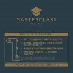 MasterClass Antihaft-Springform-Kuchenform mit Schnellverschluss und Losem Boden 25 cm