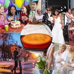 3 Silikon-Kuchenformen rund Kuchenform Set mit 4 15 20,3 cm antihaftbeschichtet Backform für Geburtstag Party Hochzeit Jahrestag Rot