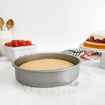 USA Pan Bakeware aluminisierten Stahl Kuchenform 8 Round silber