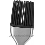FEYV Saucenpinsel Backpinsel Basting Brush für die Küche430 Hohlgriff Rundkopf groß