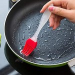 Kuyoly Leicht zu reinigendes weiches Silikon-Backgeschirr Brot Kochen Gebäck Öl Creme Grillwerkzeug Backpinsel Küchenutensilien
