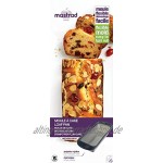 Mastrad Kuchenform Kastenform Premium-Silikon Brotbackform zum Backen antihaftbeschichtet temperaturbeständig und spülmaschinengeeignet