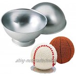 Chunyang 3D-Sport-Kugel-Kuchenform 3D-Sport-Kugel-Kuchen-Basketball-Baseball-Kuchen-Form-Aluminiumlegierung Kugel Teig Backform