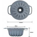 Cookstyle Silikon Backform Gugelhupf Antihaft Auslaufsicher Rand verstärkt BPA-frei