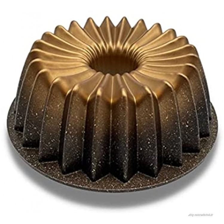 Premium Kuchenform Backform Küche Tortenform Springform Granit Antihaftbeschichtet Exzellente Backergebnisse KEKS Stern Gold