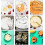 Wiederverwendbare Silikon-Mini-Gugelhupfform mit Antihaftbeschichtung für Kuchen Brot Gebäck Gelee und Gelatine hausgemachte Desserts
