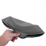 FikaLife 9-Zoll-Runde Silikon-Kuchenform-Backform Antihaft-Backformen Geeignet für alle Arten von Backofen-BackformenGrau