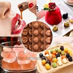 3 Stück Schokoladenform ohne BPA-Schokoladen-Lebensmittelqualität Antihaftbeschichtung zur Herstellung von Schokoladen-Muffin-Kuchen