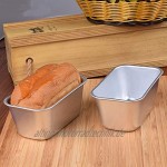 Antihaft-Brot-Käse-Kuchen-Toast-Form-Pfannen-Küchen-Backwerkzeug Aus Aluminiumlegierung Cupcake-Backformen Pfannenform 20 x 9,8 x 7 cm