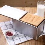 BSTCAR Toastbrotform mit Deckel Toastbrot Backform Kastenform Kuchen Antihaft für Die Kuchen-und Toast-herstellung Backutensilien