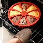 CJMING Dreieck Kuchenform Runde 8 Loch Silikon Kuchenform Pizza Fach Das Zubehör Für Die Küche Kocht