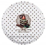 Menax Gran Dessert .- Form 24-30 cm Lockiges rundes Backgebäck für Quiche-Kuchen. -Aluminium 5 Schichten ökologische Antihaftbeschichtung Set 2 pzs. 24-30cm