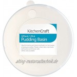 Kitchen Craft Puddingform mit Deckel 570ml aus Kunststoff in transparent 28 x 28 x 30 cm
