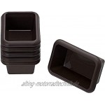 Lurch 85078 FlexiForm Mini Batzen 6er Set kleine Brotbackformen aus 100% BPA-freiem Platin Silikon Braun 9,1 x 5,6 cm