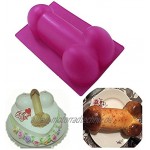 Penis Shape Silicone Cake Bread Pastry Mold Baking Pan Bakeware Birthday DIY Mould