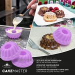 WENTS Cupcake Förmchen 24 Wiederverwendbare Muffinförmchen aus hochwertigem Silikon umweltschonende Cupcake Formen Muffinform Backform Cupcakeförmchen Silikon Muffin Förmchen