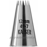 Kaiser Kronentülle 12 mm Spritztülle Edelstahl rostfrei falz- und randfrei