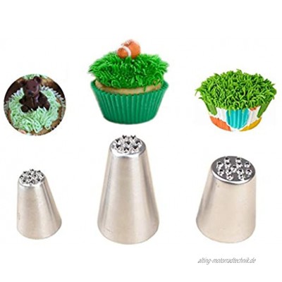 Tandou Spritztüllen Set Edelstahl Dekoration Kit von Torten und Kuchen Cupcake