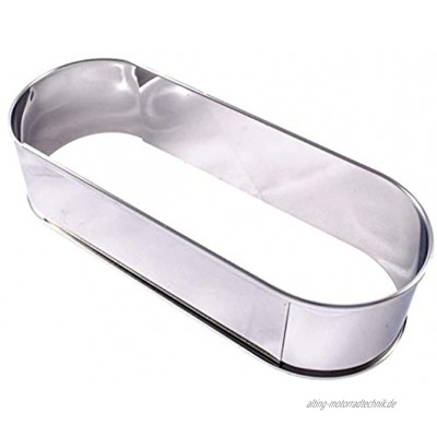 SIDCO Brotbackform Stollenform Kuchenform Edelstahlform verstellbar oval