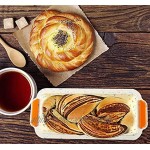 Tianyis Silikon Toast Backform Brotbackform Kastenform für Brote Antihaftend Flexible Brotform mit Metallrahmen Antihaft-Backform für Brot Kuchen Quiche Hackbraten Lasagne