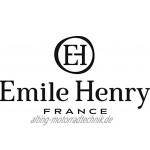 Emile Henry 33 x 28 x 5,2 cm Tarte Tatin Set Kohle