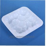 Bubble Cloud Silicone Mold for Christmas Candle Mould Cake Decorating Tools 3D Fondant Soap Molds Color White